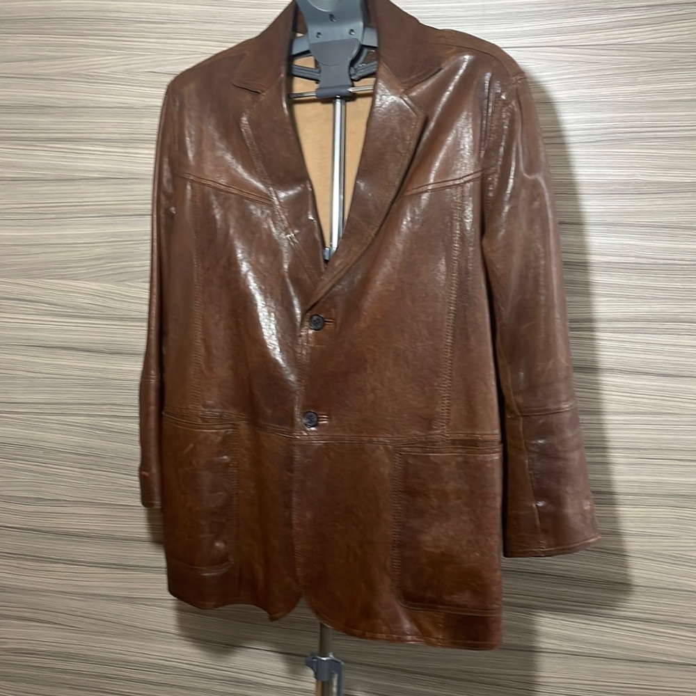 Marc Andrews brown genuine leather